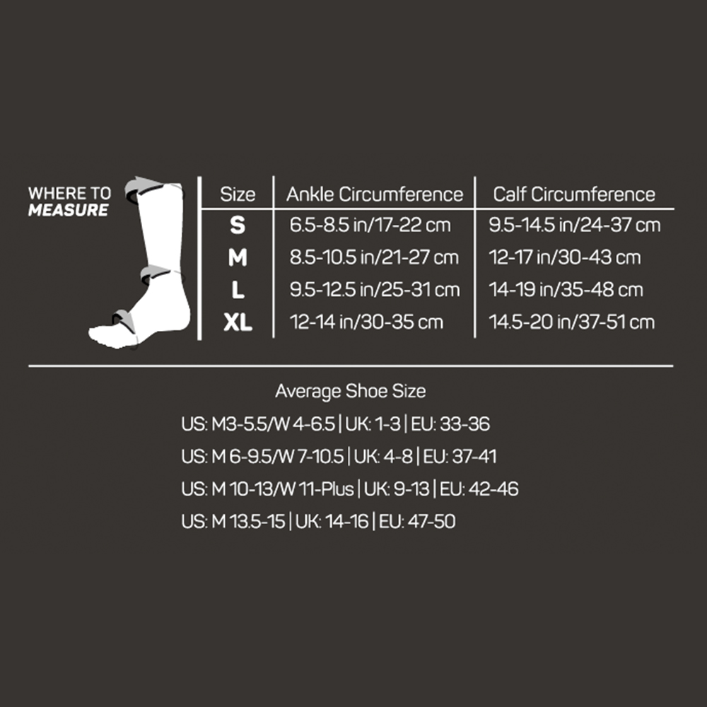FS4+ Size Chart